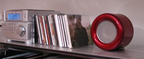 Dome Speakers situ red